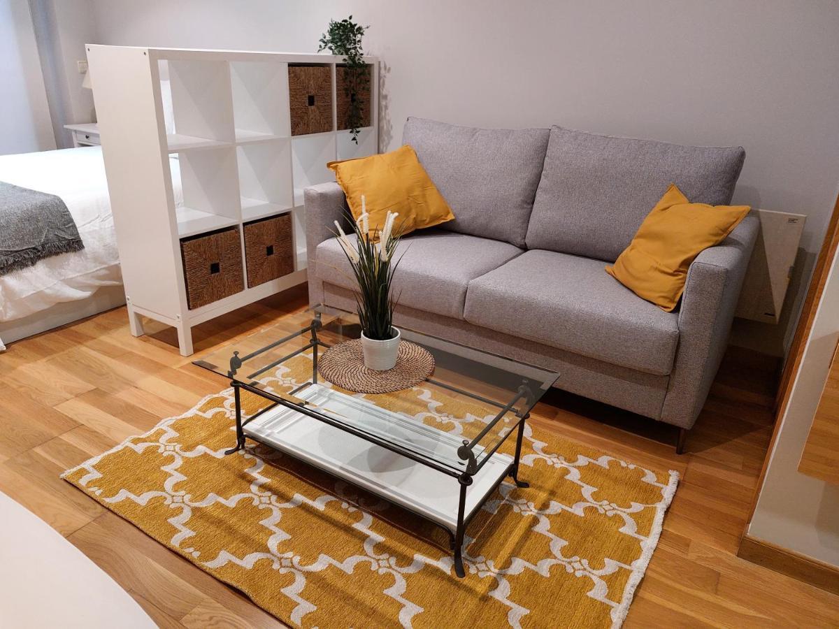 Estudio Centrico Con Garaje Y Vistas Al Mar. Vigo Kültér fotó