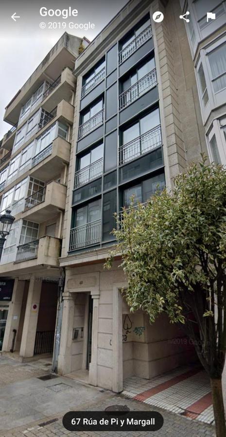 Estudio Centrico Con Garaje Y Vistas Al Mar. Vigo Kültér fotó